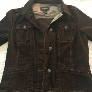 Chocolate corduroy jacket